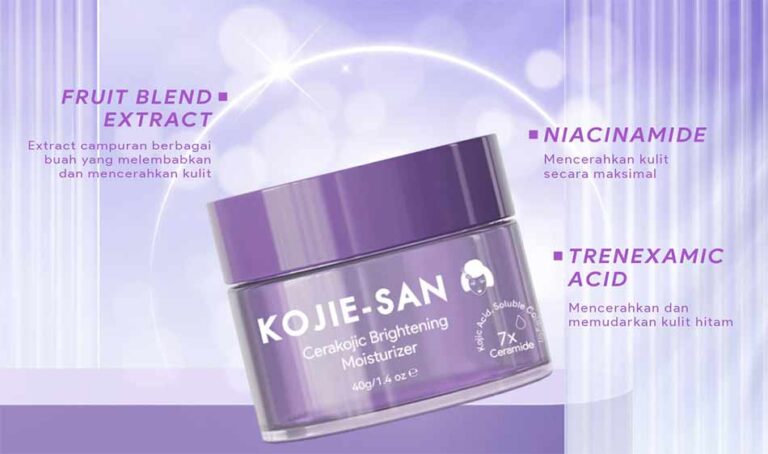 Kelebihan dan kekurangan Kojie-san Moisturizer